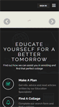 Mobile Screenshot of educateforabettertomorrow.org